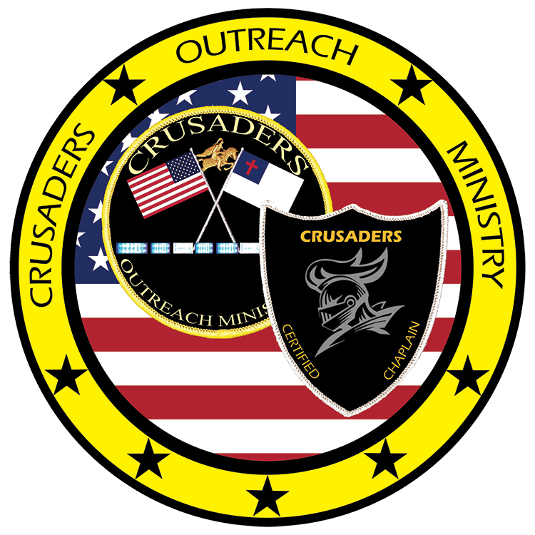 Crusaders Outreach Ministries — Chaplaincy Badge Logo